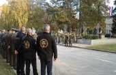 Polaganje vijenca ministra obrane za 27.obljetnicu