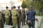 Polaganje vijenca ministra obrane za 27.obljetnicu